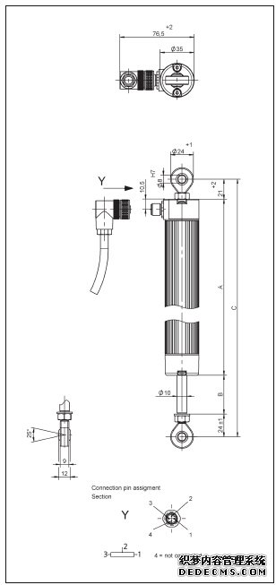 德國Novotechnik LWG-0150位移傳感器產(chǎn)品尺寸